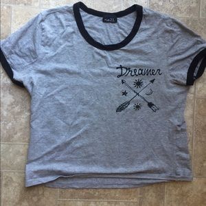 Grey/Black T-shirt